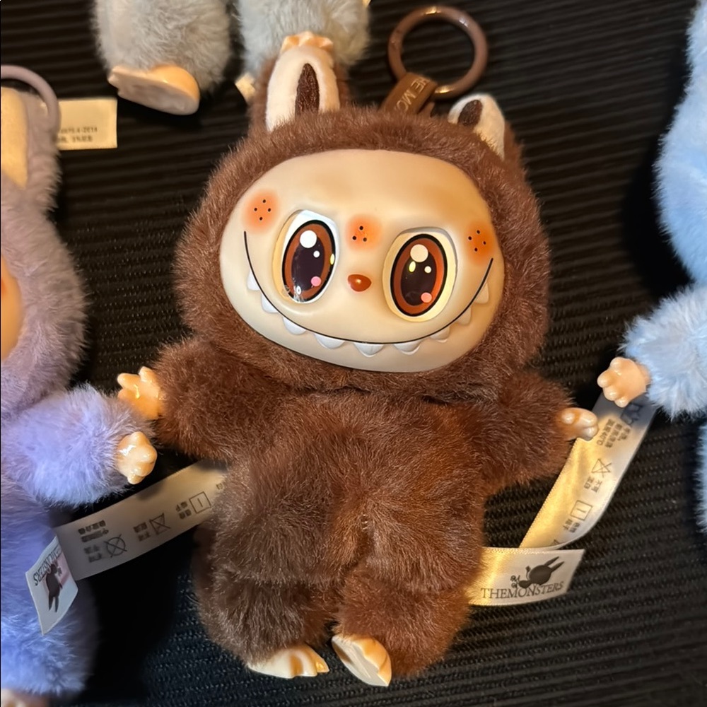 The Monster New Labubu Cute Plush Keychain Set - Picture 2 of 3